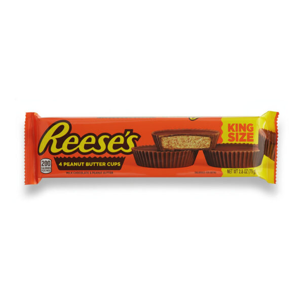 REESE’S PEANUT BUTTER CUPS KING SIZE