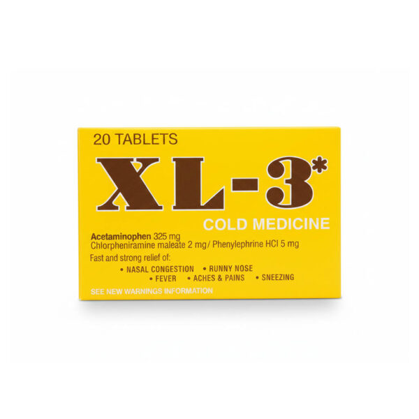 XL-3 COLD MEDICINE  (GOLD)