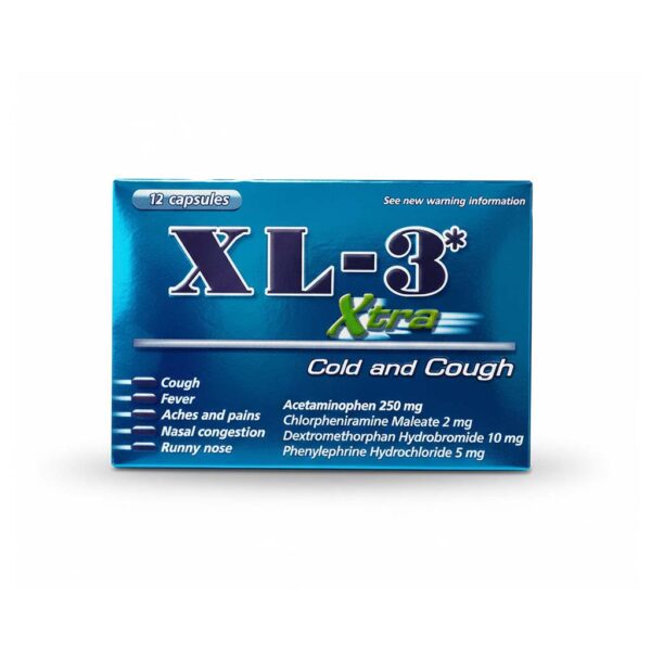 XL-3 COLD  XTRA COLD AND COUGH (BLUE)