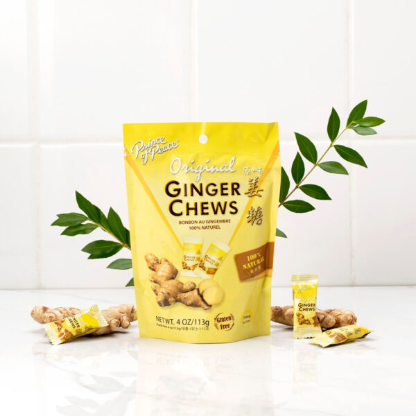 Prince of Peace Original Ginger Chews 4.4 Oz - Chewy Candy