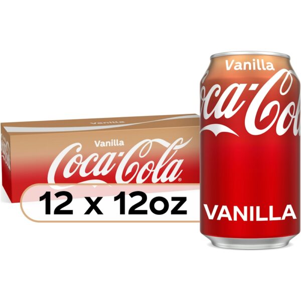 Coca-Cola Vanilla Fridge Pack Cans, 12 Fl Oz