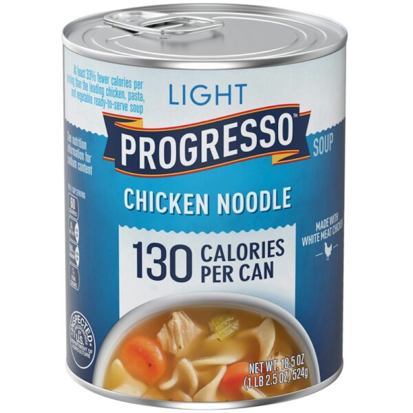 Progresso Light Soup Chicken Noodle 18.5oz Can Progresso Light Soup Chicken Noodle 18.5oz Can