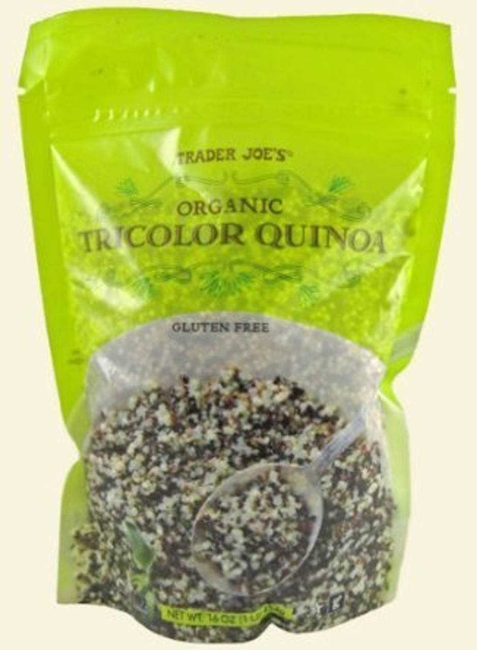 Trader Joe's Organic Tricolor Quinoa, 1 LB Bag Trader Joe's Organic Tricolor Quinoa, 1 LB Bag - Image 1