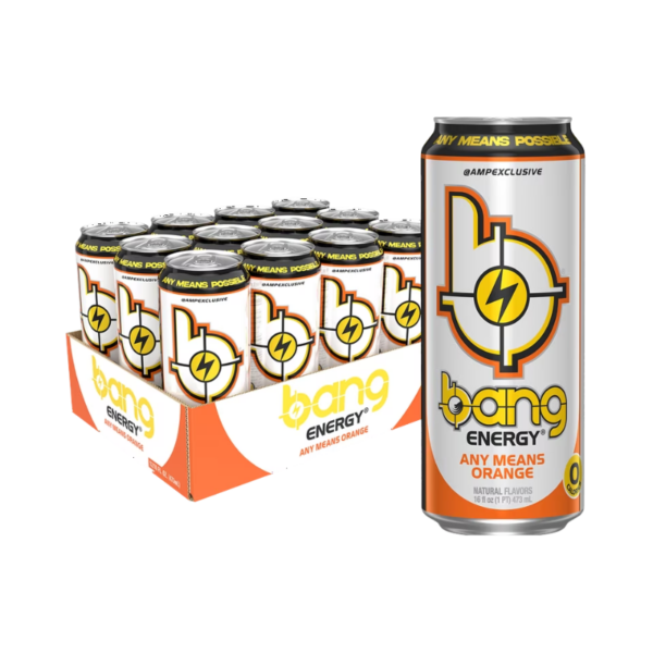 Monster Energy Bang Drink, Any Means Orange