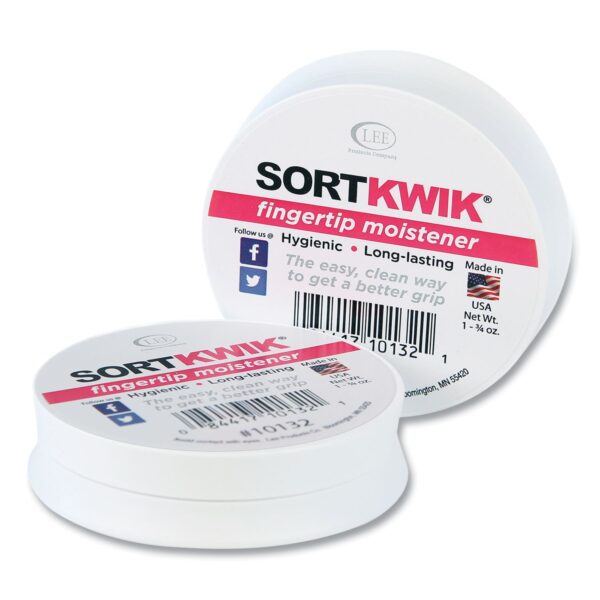 LEE Sortkwik Fingertip Moisteners, 1 3/4 Oz, Pink