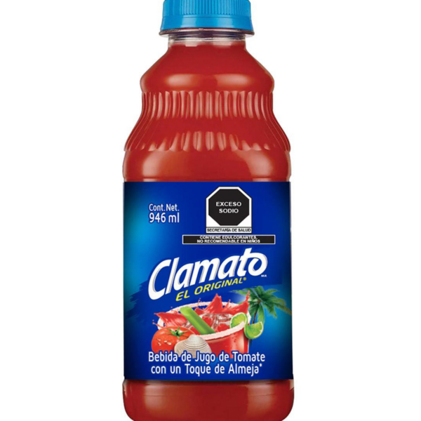 Clamato Jugo El Original De Tomate Con Almeja 946 Ml
