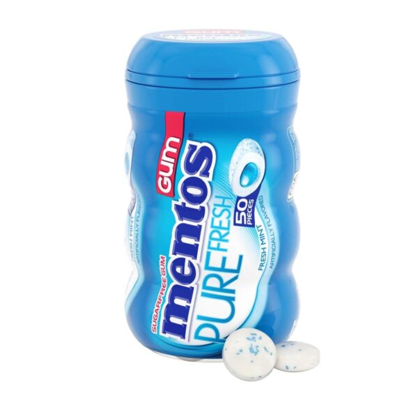 Mentos Sugar Free Pure Fresh Mint Chewing Gum Mentos Sugar Free Pure Fresh Mint Chewing Gum