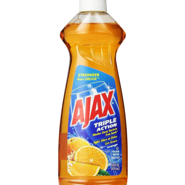 Ajax Dish Liquid, Orange Scent, Triple Action 12.4 Fl Oz