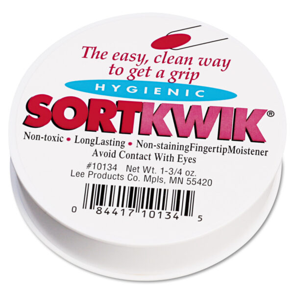 LEE Sortkwik Fingertip Moisteners, 1.75 Oz, Pink
