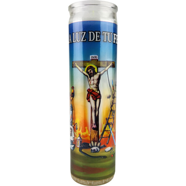 Veladora Mexico Religious Justo Juez Candle — 12 Per Case Veladora Mexico Religious Justo Juez Candle — 12 Per Case