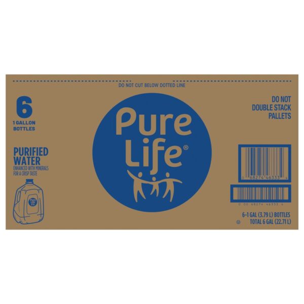 Pure Life Nestle Purified Water, 1 Gallon
